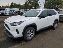 Salvage cars for sale at Denver, CO auction: 2022 Toyota Rav4 LE