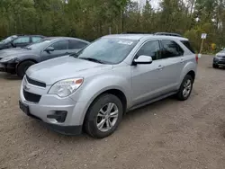 Salvage cars for sale at Cookstown, ON auction: 2015 Chevrolet Equinox LT