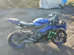 Salvage cars for sale from Copart Pennsburg, PA: 2015 Yamaha YZFR6