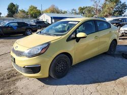 KIA rio Vehiculos salvage en venta: 2016 KIA Rio LX