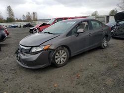 Honda Vehiculos salvage en venta: 2012 Honda Civic LX