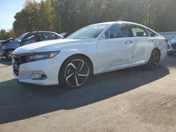 Salvage cars for sale at Glassboro, NJ auction: 2021 Honda Accord Sport