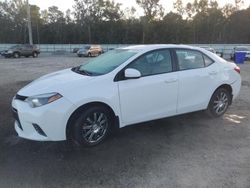 Buy Salvage Cars For Sale now at auction: 2015 Toyota Corolla L