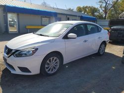 Salvage cars for sale at Wichita, KS auction: 2019 Nissan Sentra S