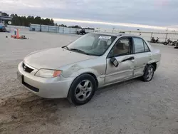 Salvage cars for sale at Harleyville, SC auction: 2001 Mazda Protege LX