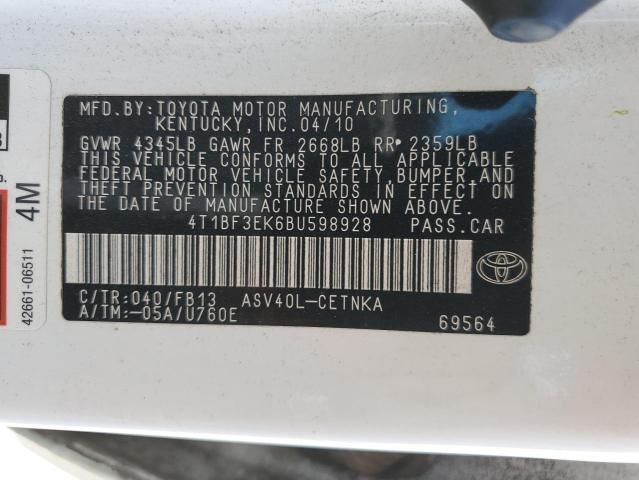 2011 Toyota Camry Base