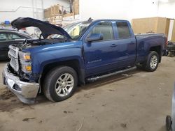 Chevrolet salvage cars for sale: 2015 Chevrolet Silverado K1500 LT