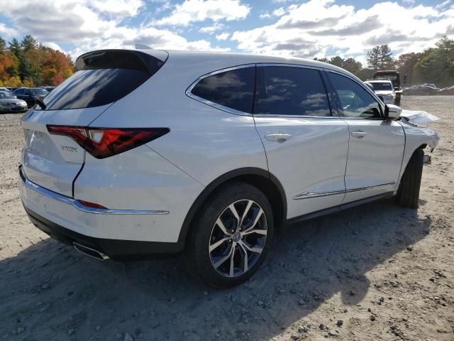 2022 Acura MDX Technology