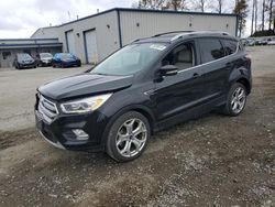 Salvage cars for sale at Arlington, WA auction: 2017 Ford Escape Titanium