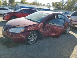 Salvage cars for sale at Wichita, KS auction: 2005 Pontiac G6