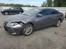 Toyota Camry le salvage cars for sale: 2017 Toyota Camry LE