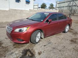 2017 Subaru Legacy 2.5I Premium en venta en Albuquerque, NM