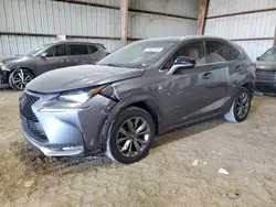 Salvage cars for sale at Houston, TX auction: 2015 Lexus NX 200T