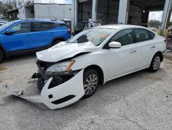 Salvage cars for sale at auction: 2015 Nissan Sentra S