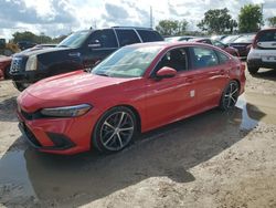 Salvage cars for sale at Riverview, FL auction: 2023 Honda Civic Touring