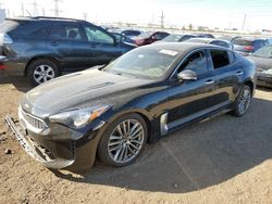 Salvage cars for sale at Elgin, IL auction: 2018 KIA Stinger