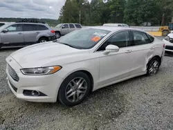 Salvage cars for sale at Concord, NC auction: 2013 Ford Fusion SE