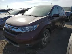 Salvage cars for sale from Copart Arcadia, FL: 2017 Honda CR-V EXL