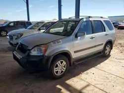 Salvage cars for sale at Phoenix, AZ auction: 2002 Honda CR-V EX