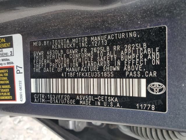 2014 Toyota Camry L