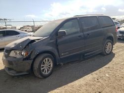 Salvage cars for sale from Copart Houston, TX: 2014 Dodge Grand Caravan SXT