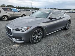 Salvage cars for sale at Midway, FL auction: 2019 Infiniti Q60 Pure