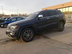 Jeep Grand Cherokee Limited salvage cars for sale: 2018 Jeep Grand Cherokee Limited