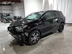 Salvage cars for sale at Leroy, NY auction: 2018 Toyota Rav4 LE