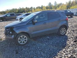 2019 Ford Ecosport SE en venta en Windham, ME