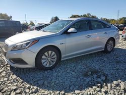 Hyundai Sonata Vehiculos salvage en venta: 2017 Hyundai Sonata Hybrid