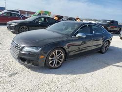 Salvage cars for sale from Copart Arcadia, FL: 2013 Audi S7 Prestige