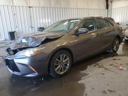 Salvage cars for sale at Franklin, WI auction: 2016 Toyota Camry LE