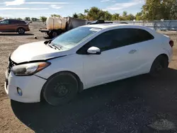 Salvage cars for sale at London, ON auction: 2015 KIA Forte EX