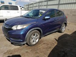 Salvage cars for sale from Copart Anthony, TX: 2016 Honda HR-V LX