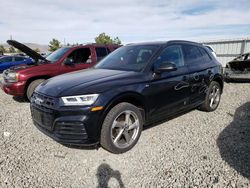 Salvage cars for sale at auction: 2020 Audi Q5 Titanium Premium Plus