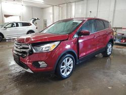 Salvage cars for sale at Madisonville, TN auction: 2017 Ford Escape SE