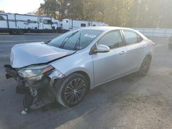 Salvage cars for sale from Copart Glassboro, NJ: 2014 Toyota Corolla L