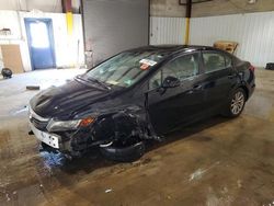 Salvage cars for sale at Glassboro, NJ auction: 2012 Honda Civic EX