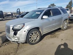 2015 GMC Acadia Denali en venta en Woodhaven, MI