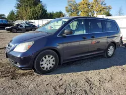 Salvage cars for sale at Finksburg, MD auction: 2006 Honda Odyssey LX