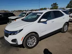 Salvage cars for sale at Woodhaven, MI auction: 2024 Chevrolet Equinox LT