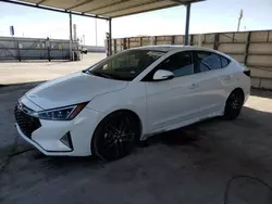 Salvage cars for sale at Anthony, TX auction: 2020 Hyundai Elantra Sport