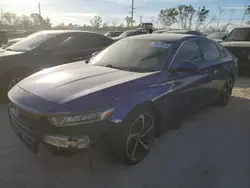 Salvage cars for sale at Riverview, FL auction: 2020 Honda Accord Sport