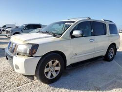 Nissan salvage cars for sale: 2005 Nissan Armada SE