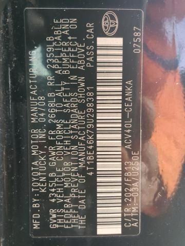 2009 Toyota Camry Base