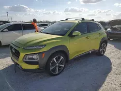 Salvage cars for sale at Arcadia, FL auction: 2020 Hyundai Kona Ultimate