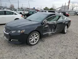 Salvage cars for sale at Lansing, MI auction: 2014 Chevrolet Impala LTZ