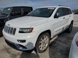 Salvage cars for sale at Riverview, FL auction: 2014 Jeep Grand Cherokee Summit