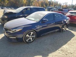 Salvage cars for sale at Waldorf, MD auction: 2019 KIA Optima LX