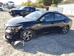 Salvage cars for sale from Copart Chatham, VA: 2022 Nissan Sentra SV